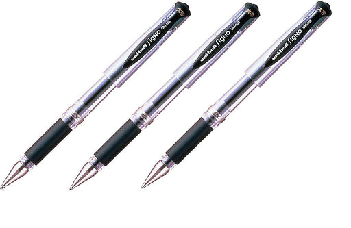 Mitsubishi Pencil Uniball Signo UM-153 Black Bold 1.0mm Rollerball Gel Pen Pack of 3-Kiichin - The #1 Place for Japanese Goods in Your Hand!