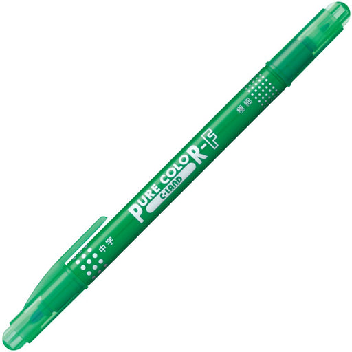 Mitsubishi Pencil Pure Color F Green Water-Based Pen Pack of 10-Kiichin - The #1 Place for Japanese Goods in Your Hand!