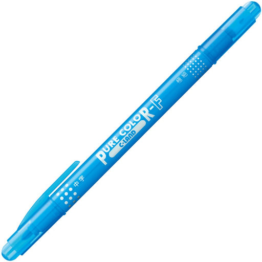 Mitsubishi Pencil Pure Color F Light Blue Water-Based Pen Pack of 10-Kiichin - The #1 Place for Japanese Goods in Your Hand!