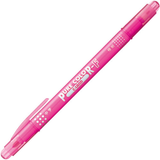 Mitsubishi Pencil Pure Color F Pink Water-Based 10-Piece Pen Set-Kiichin - The #1 Place for Japanese Goods in Your Hand!