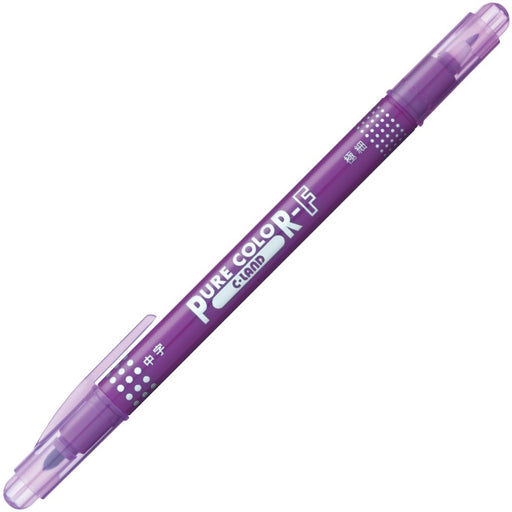Mitsubishi Pencil Pure Color F Purple Water-Based Pen Pack of 10-Kiichin - The #1 Place for Japanese Goods in Your Hand!
