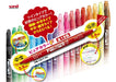Mitsubishi Pencil Pure Color F Water-Based Yellow Green Pen - Set of 10-Kiichin - The #1 Place for Japanese Goods in Your Hand!