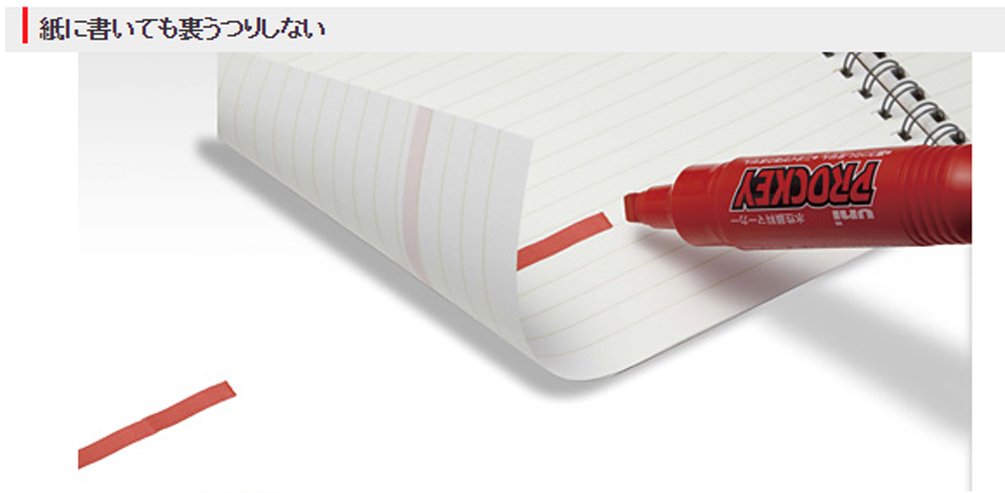 Mitsubishi Pencil Plocky Twin Black Ink Refill - Pack of 10 Water-Based Pen Refills-Kiichin - The #1 Place for Japanese Goods in Your Hand!