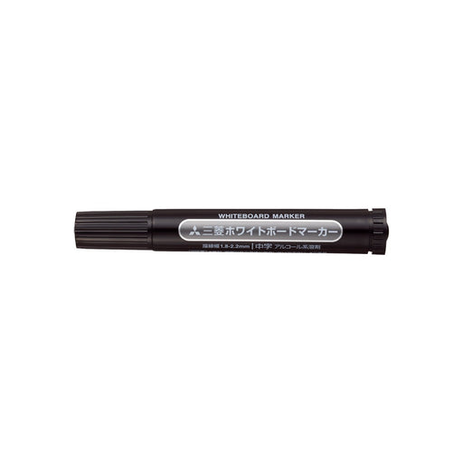 Mitsubishi Pencil Black Medium Point Whiteboard Marker Round Lead 10 Pieces-Kiichin - The #1 Place for Japanese Goods in Your Hand!