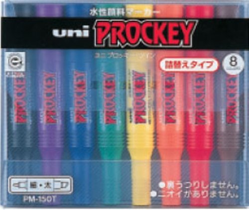 Mitsubishi Pencil Procky Bold 8 Color Set-Kiichin - The #1 Place for Japanese Goods in Your Hand!