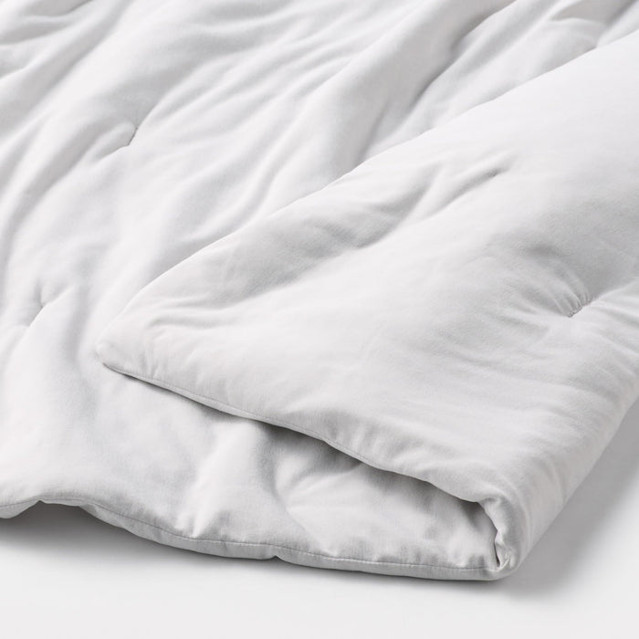 Muji Light Gray Cool Thin Blanket 180x200cm - Soft and Breathable Comfort