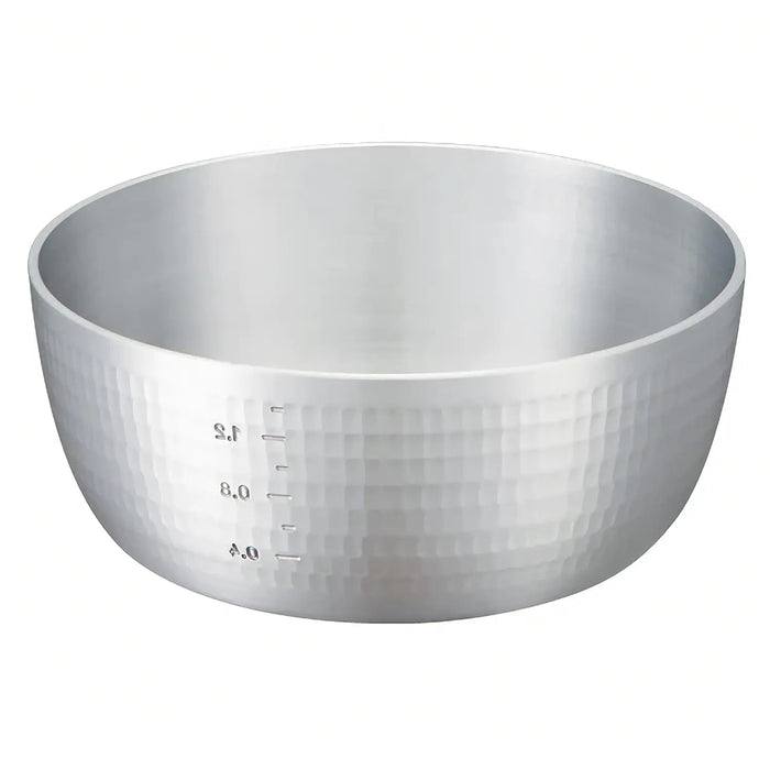 Nakao 24cm Aluminium Hammered Yattoko Pot - Premium Quality Cookware-Kiichin - The #1 Place for Japanese Goods in Your Hand!