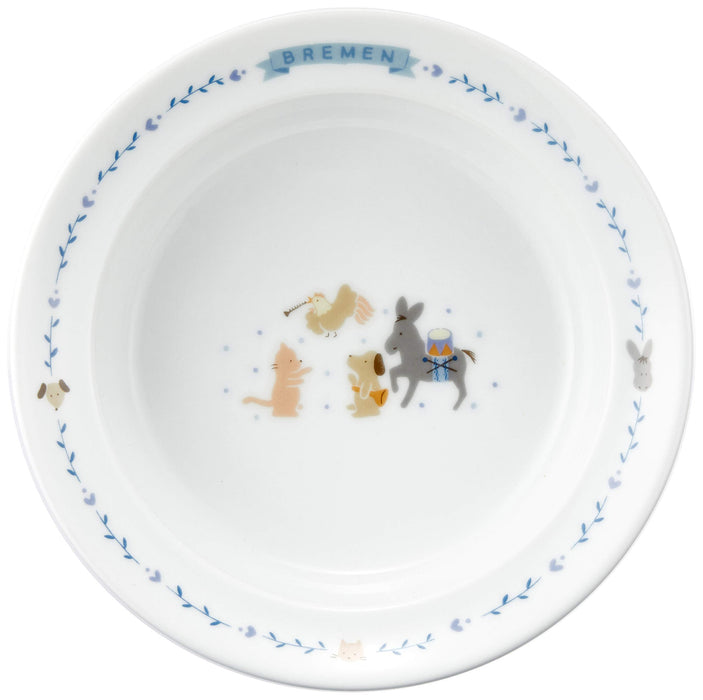 Narumi Bremen Blue 4-Piece Children's Dinnerware Set - Baby Safe & Durable