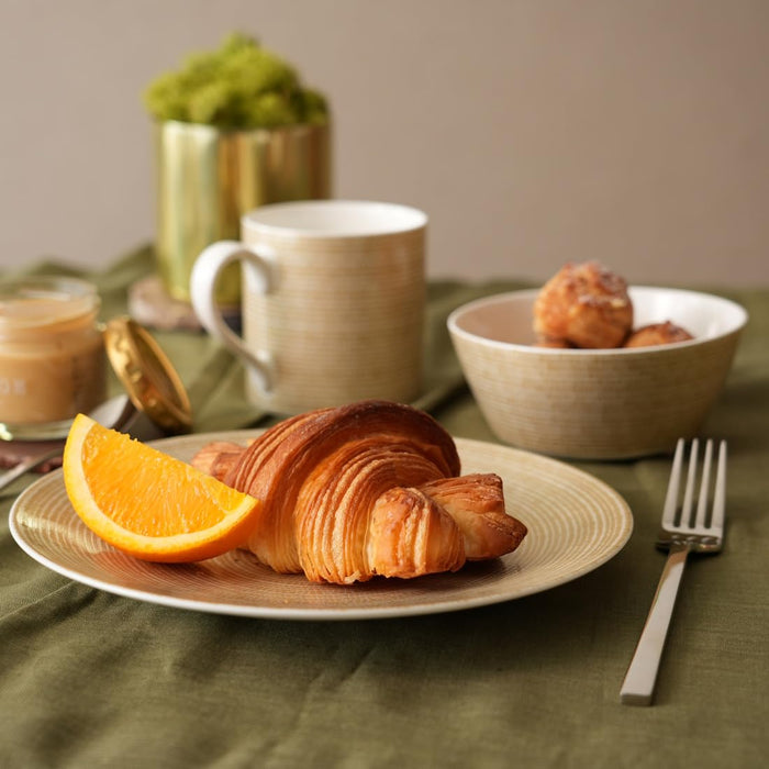 Narumi Luminar Stylish Gold Mug 340Cc Large Microwave and Dishwasher Safe