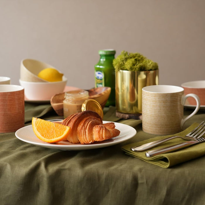 Narumi Luminar Stylish Gold Mug 340Cc Large Microwave and Dishwasher Safe