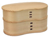 Odate Kougeisha Two-Tier Lunch Box Odate Magewappa Hango Bento-Kiichin - The #1 Place for Japanese Goods in Your Hand!