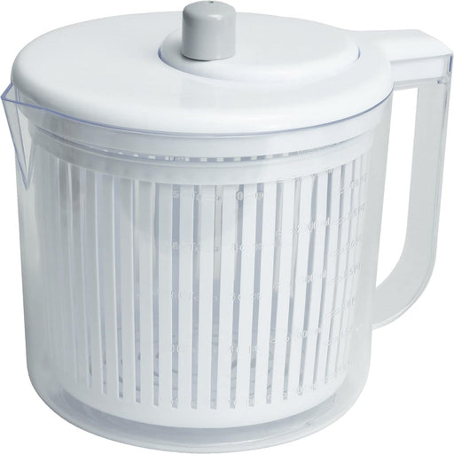 Pearl Metal Simplice C-1066 Plastic Vegetable Drainer Lightweight Durable-Kiichin - The #1 Place for Japanese Goods in Your Hand!