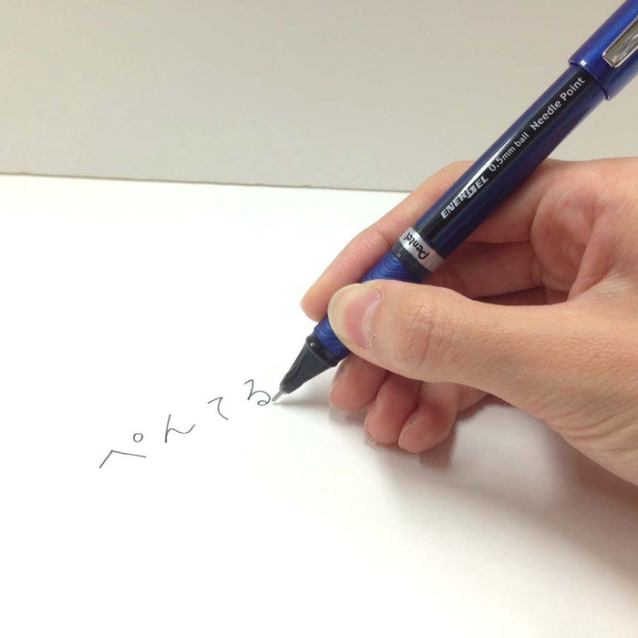 Pentel Energel Euro Bln25-B 0.5mm Red Gel Ink Ballpoint Pen Pack of 10-Kiichin - The #1 Place for Japanese Goods in Your Hand!