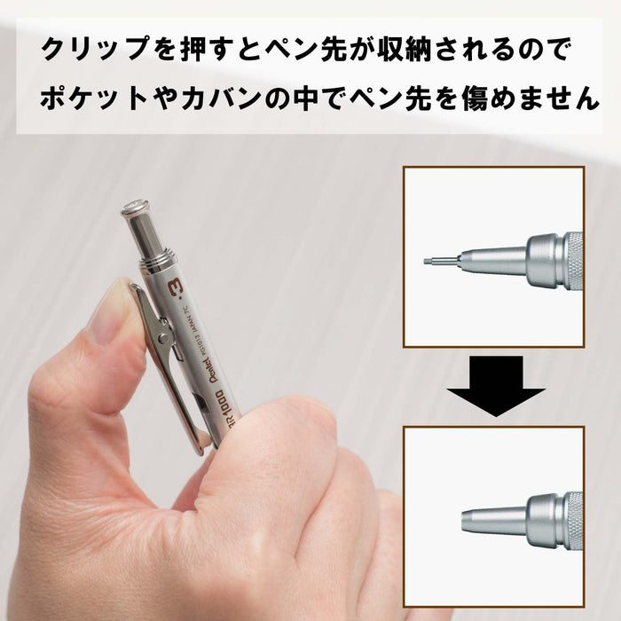 Pentel Graph Gear 1000 Mechanical Pencil 0.3mm Lead Size - XPG1013-Kiichin - The #1 Place for Japanese Goods in Your Hand!