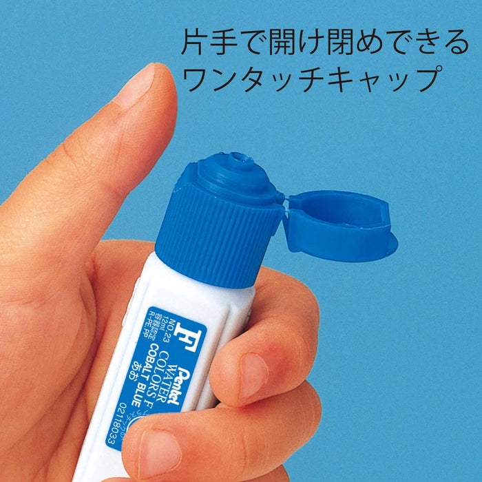 Pentel 12-Color Paint Set with Extra 2 White Tubs - Wfc3-12-Kiichin - The #1 Place for Japanese Goods in Your Hand!