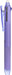 Pilot Frixion Ball 3 Slim Pearl Violet Ballpoint Pen 0.38mm 3-Color - LKFBS60UF-PV-Kiichin - The #1 Place for Japanese Goods in Your Hand!