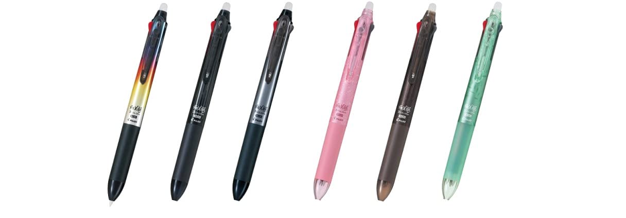 Pilot Frixion Ball 3 Slim 0.5 Pink Mirror 3-Color Ballpoint Pen Erasable Ink-Kiichin - The #1 Place for Japanese Goods in Your Hand!