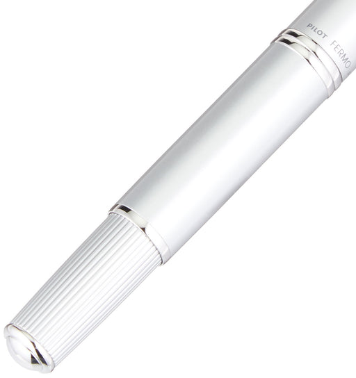 Pilot Capless Fermo Diamond Silver Medium Point Fountain Pen FCF-2MR-DS-M-Kiichin - The #1 Place for Japanese Goods in Your Hand!