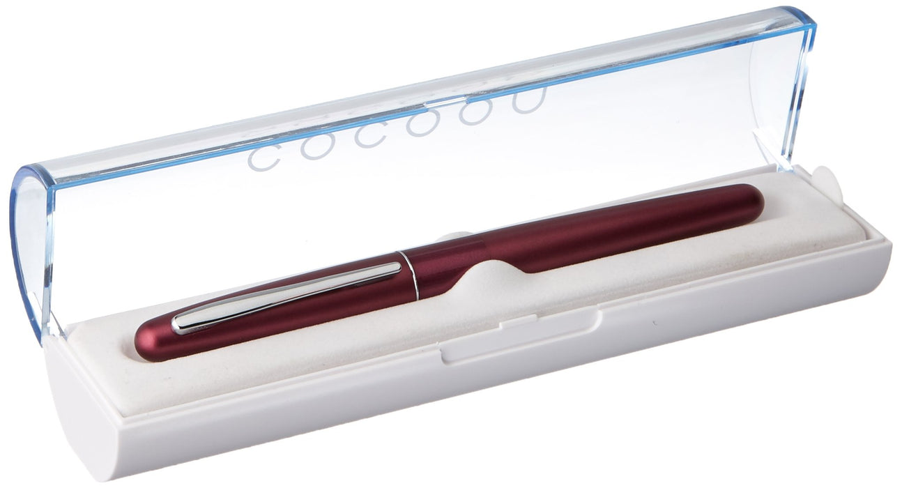 Pilot Cocoon Bordeaux Medium Font Fountain Pen FCO-3SR-BO-M-Kiichin - The #1 Place for Japanese Goods in Your Hand!