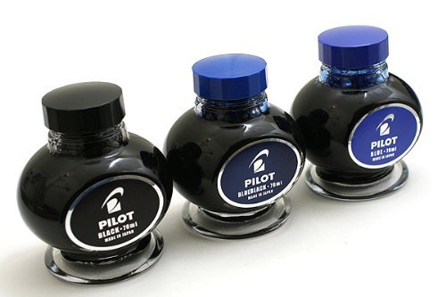 Pilot Fountain Pen Black Ink-70-B 70ml - High-Quality Writing Tool from Pilot-Kiichin - The #1 Place for Japanese Goods in Your Hand!