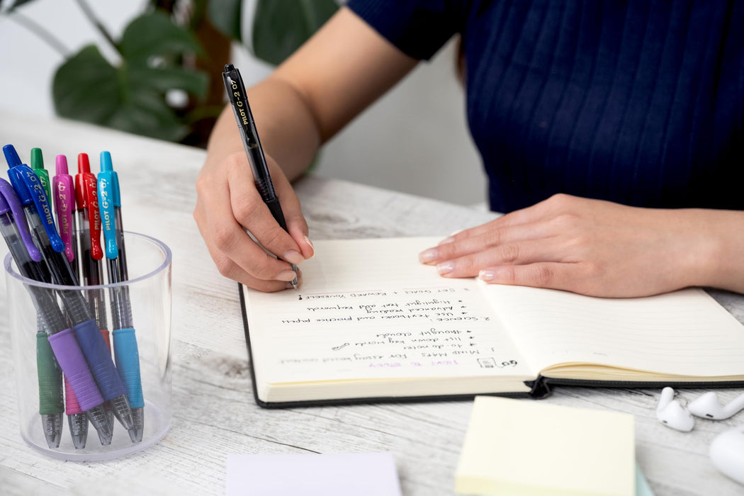 Pilot G2 Gel Pen 0.4mm Retractable Rollerball Black Ink