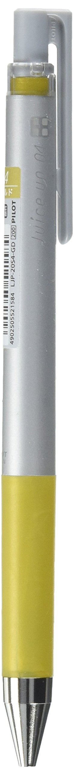 Pilot Extra Fine Ballpoint Gel Ink Pen Juice Up 04 Gold Ljp-20S4-Gd-Kiichin - The #1 Place for Japanese Goods in Your Hand!