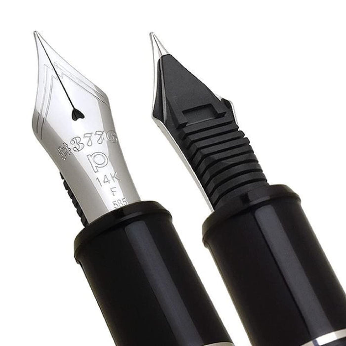 Platinum Pen #3776 Century Extra Fine Black Diamond with Kanji Love Sticker-Kiichin - The #1 Place for Japanese Goods in Your Hand!