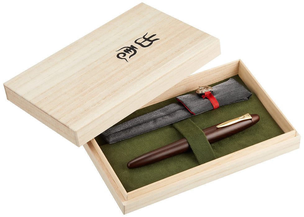 Platinum Izumo Tetsutoki Bold Fountain Pen with Matte Finish and Dual-Use Converter-Kiichin - The #1 Place for Japanese Goods in Your Hand!