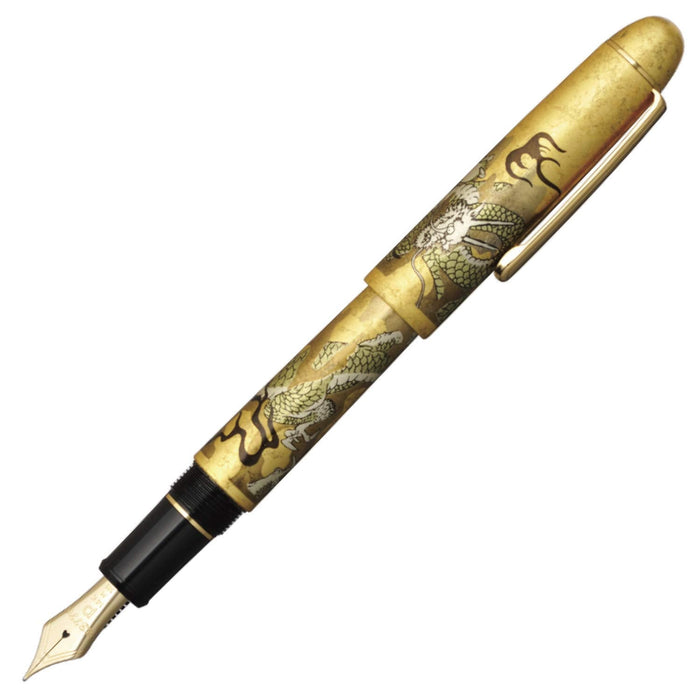 Platinum Century Kanazawa Foil Shoryu Bold Fountain Pen Pnb-35000H#57-4-Kiichin - The #1 Place for Japanese Goods in Your Hand!