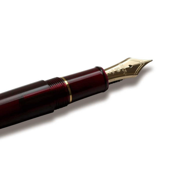 Medium Point Platinum Fountain Pen #3776 Century Burgundy Body Size 139.5x15.4mm 20.5g-Kiichin - The #1 Place for Japanese Goods in Your Hand!