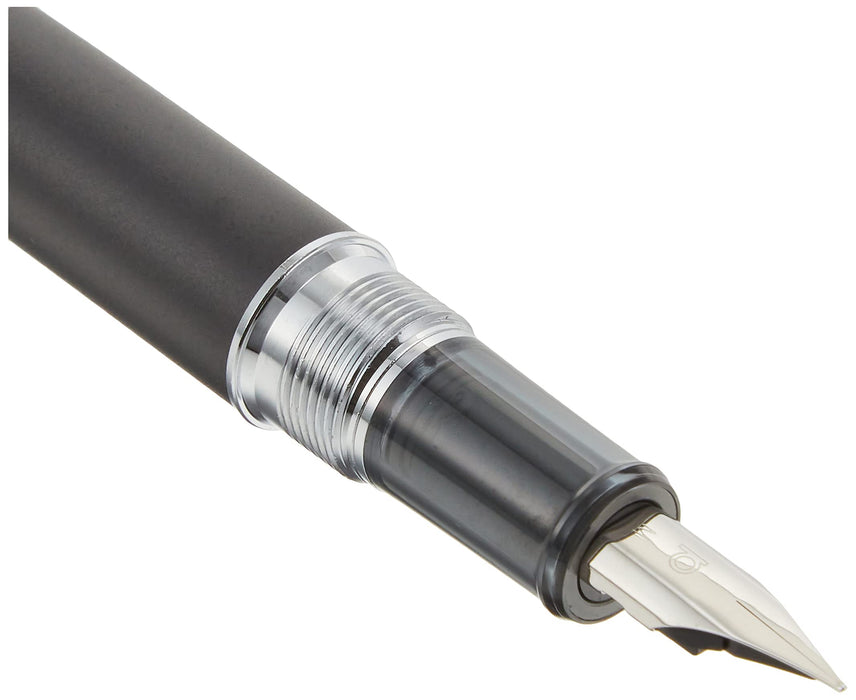 Platinum Fountain Pen Medium Nib Luster Black Mist Dual-Use Regular Import Pns-8000 1-3-Kiichin - The #1 Place for Japanese Goods in Your Hand!
