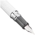 Platinum Niprocion White Porcelain Fountain Pen Medium Nib Dual-Use - PNS-5000-Kiichin - The #1 Place for Japanese Goods in Your Hand!