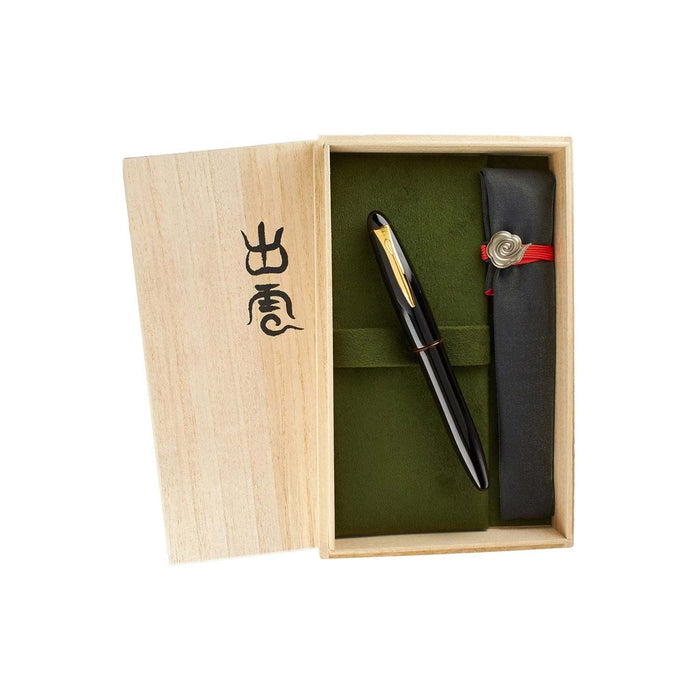 Izumo Tame-Nuri Platinum Fountain Pen Akatame Bold Piz-55000#28-4-Kiichin - The #1 Place for Japanese Goods in Your Hand!