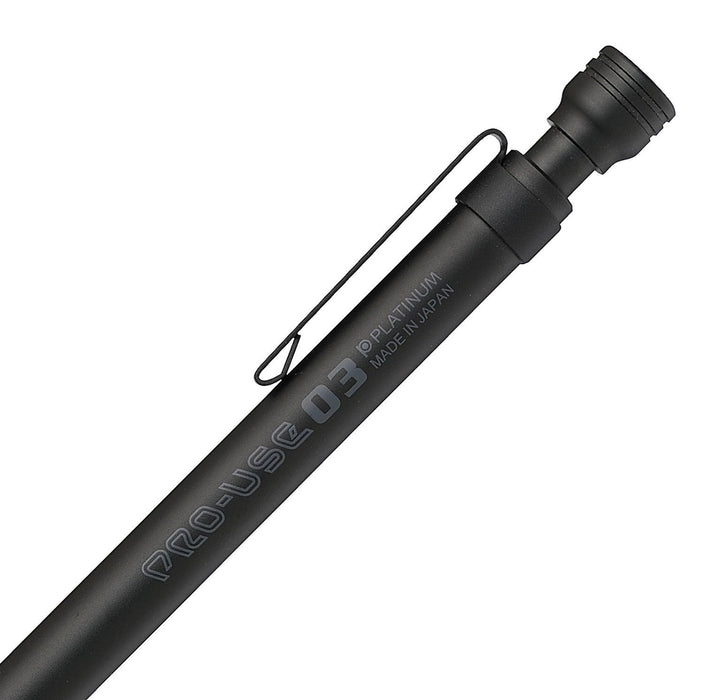 Platinum Fountain Pen Professional Mechanical 0.3 - Matte Black MSDB-1500A-Kiichin - The #1 Place for Japanese Goods in Your Hand!