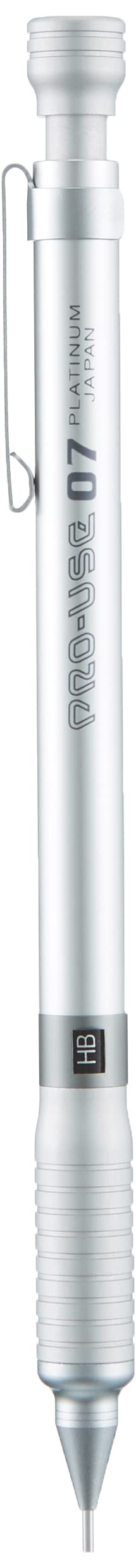 Platinum Fountain Pen Professional Use Silver Mechanical Pencil 0.7mm - MSD-1000C#9-Kiichin - The #1 Place for Japanese Goods in Your Hand!