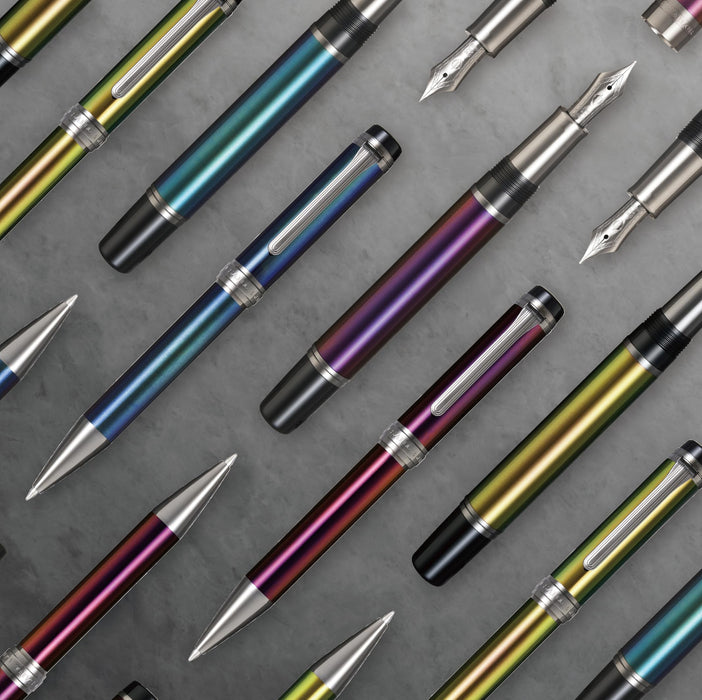 Sailor Fountain Pen Cylint Ballpoint Stainless Steel Lantana 15-3505-250