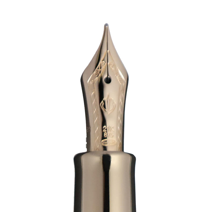 Sailor Fountain Pen Cylint Niigata Lacquerware Medium 21K Gold Nib Oborogin