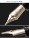 Sailor Fountain Pen 21K Large Cross Point Long Sword Black GT 10-7521-820-Kiichin - The #1 Place for Japanese Goods in Your Hand!
