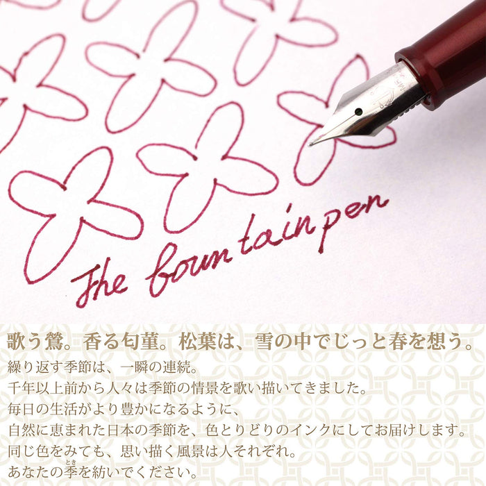 Sailor Fountain Pen Izayoi No Yume Okuyama Shikiori Bottle Ink 13-1008-208-Kiichin - The #1 Place for Japanese Goods in Your Hand!