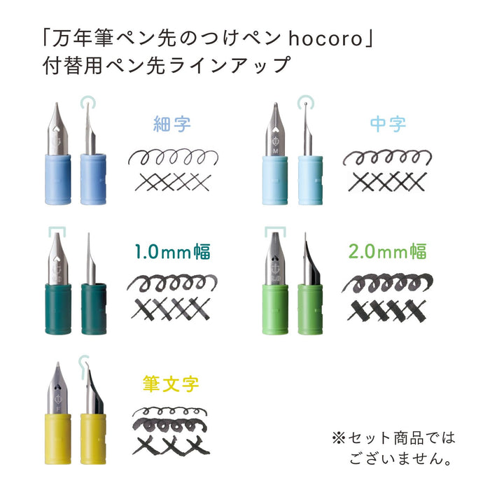 Sailor Fountain Pen with Medium Point Hocoro Replacement Nib 87-0850-400-Kiichin - The #1 Place for Japanese Goods in Your Hand!