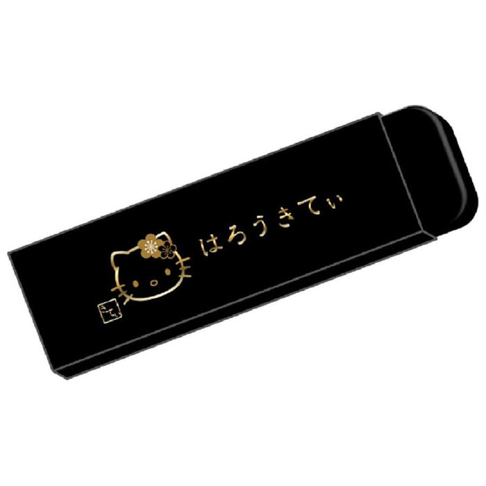 Sailor Fountain Pen Multifunctional Elegant Makie Hello Kitty 2 Colors Black Flower P0160335220-Kiichin - The #1 Place for Japanese Goods in Your Hand!