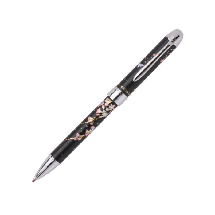 Sailor Fountain Pen Elegant 2-Color Multifunctional Pen Makie Weeping Cherry Blossom Black Design-Kiichin - The #1 Place for Japanese Goods in Your Hand!