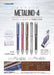 Sailor Multifunctional Fountain Pen 3-Color Ink Sharp Metalino 4 Black 16-0222-220-Kiichin - The #1 Place for Japanese Goods in Your Hand!