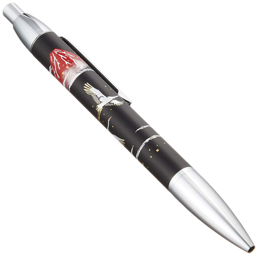 Sailor Fountain Pen,Graceful Makie Mt.Fuji and Crane Design Oil-Based Black Ballpoint Pen-Kiichin - The #1 Place for Japanese Goods in Your Hand!