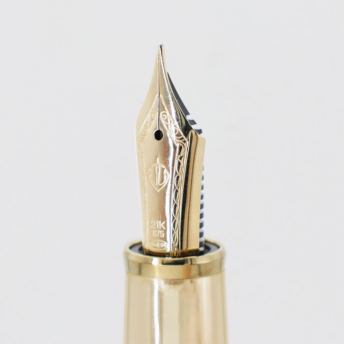 Sailor Fountain Pen Hard Maple Indigo Medium Fine 21K Gold Nib 10-7830-340