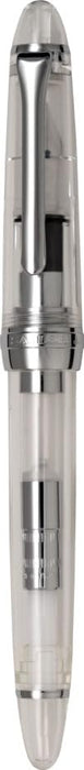 Sailor Fountain Pen Profit Lite Demonstrator Medium Nib Silver Trim Model