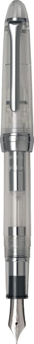 Sailor Fountain Pen Profit Lite Demonstrator Medium Nib Silver Trim Model