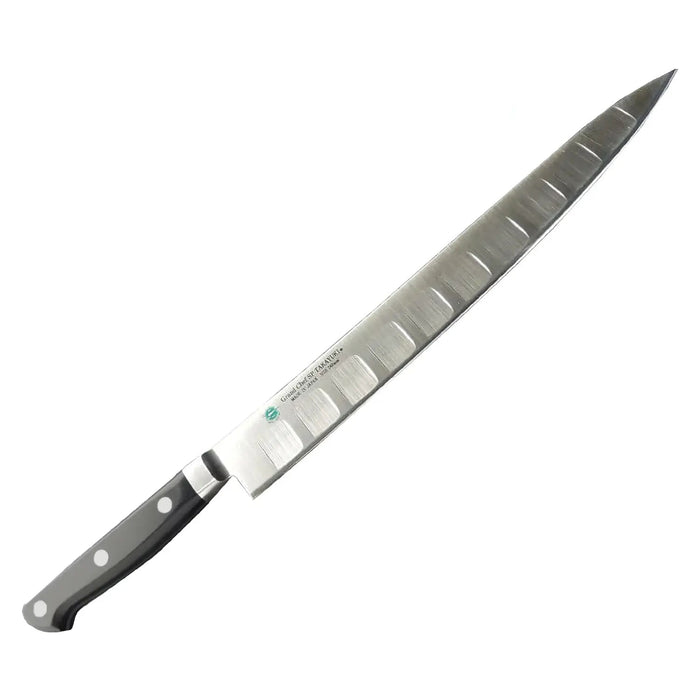 Aoki Hamono Sakai Takayuki Grand Chef Sujihiki Knife 240mm - Japanese Hollow Edge Blade-Kiichin - The #1 Place for Japanese Goods in Your Hand!