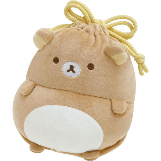San-X Rilakkuma Pom Poko Drawstring Bag Kyomgurumi Series Ca44901-Kiichin - The #1 Place for Japanese Goods in Your Hand!
