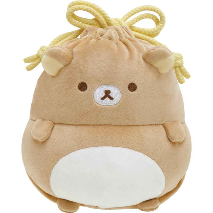 San-X Rilakkuma Pom Poko Drawstring Bag Kyomgurumi Series Ca44901-Kiichin - The #1 Place for Japanese Goods in Your Hand!